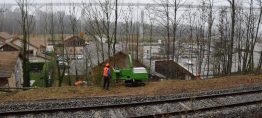 Déchiqueteuse à chenilles