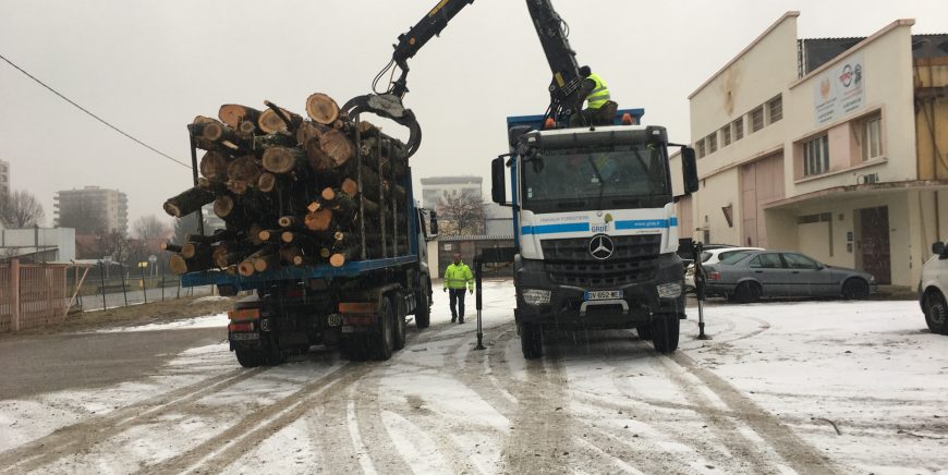 Nos camions forestiers