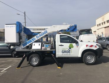 Nacelle sur tracteur