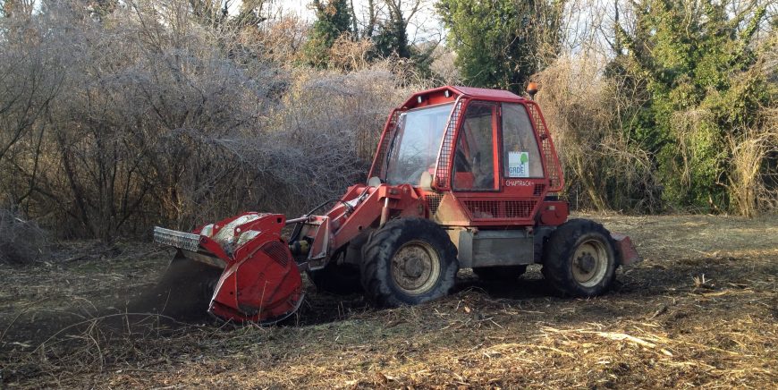 Chaptrack broyeur marteau